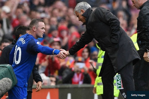 Mourinho va Wayne Rooney