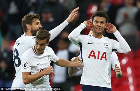 Tong hop Tottenham 1-0 Barnsley (Vong 3 cup Lien doan Anh 201718) hinh anh