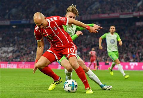 Tong hop Bayern Munich 2-2 Wolfsburg (Vong 6 Bundesliga 201718) hinh anh