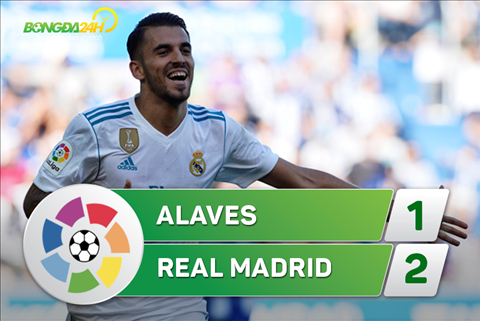 Tong hop Alaves 1-2 Real Madrid (Vong 6 La Liga 201718) hinh anh