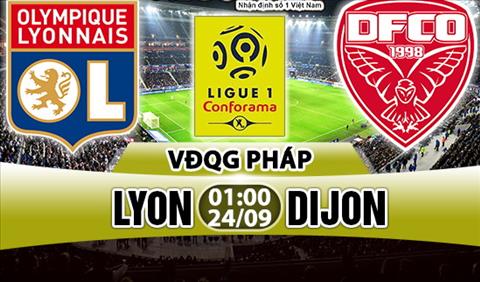 Nhan dinh Lyon vs Dijon 01h00 ngay 249 (Ligue 1 201718) hinh anh