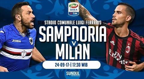 Nhan dinh Sampdoria vs AC Milan 17h30 ngay 249 (Serie A 201718) hinh anh