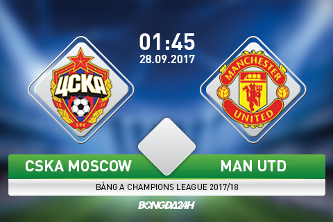 CSKA Moscow vs Man Utd (1h45 ngày 28/9): Điểm tựa tinh thần nơi đất khách mu cska