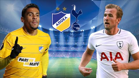 Nhận định APOEL vs Tottenham 01h45 ngày 27/9 (Champions League 2017/18)