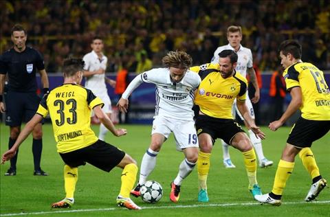 Truoc tran Dortmund vs Real Men theo ngon hai dang Modric hinh anh 3