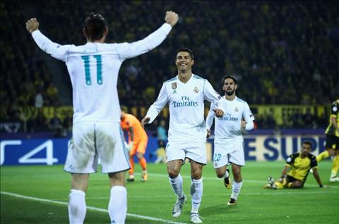 Cham diem Dortmund 1-3 Real Dang cap cua Ronaldo va Bale hinh anh