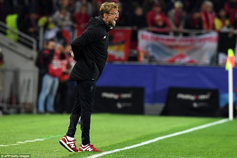 Bị Spartak cầm hòa, Klopp sợ Liverpool không qua nổi vòng bảng