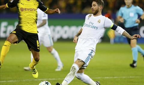 Sergio Ramos thanh minh về tình huống nhạy cảm ở trận thắng Dortmund