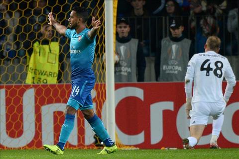 BATE Borisov 2-4 Arsenal: Chiến công của đội B