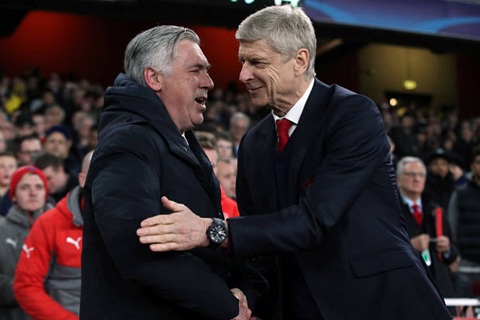 Arsenal sẽ không nhắm Ancelotti thay Wenger vì lý do đặc biệt