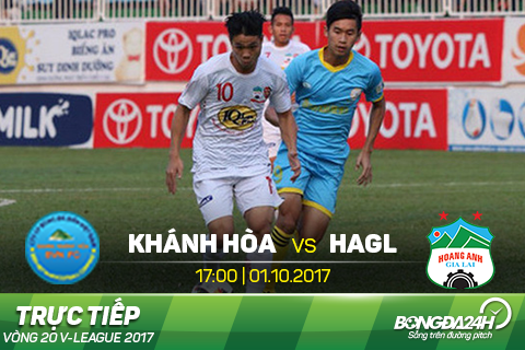 Khanh Hoa vs HAGL (17h00 ngay 110) Chua the guong day hinh anh
