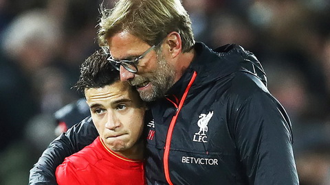 Vì sao Klopp không nên để Coutinho đá chính trận gặp Man City?