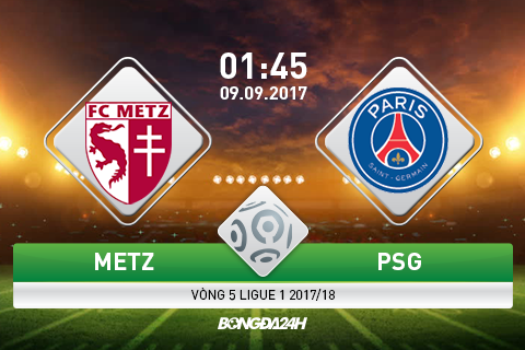 Metz 1-5 PSG: Dấu ấn đầu tiên của tam tấu mới M-C-N