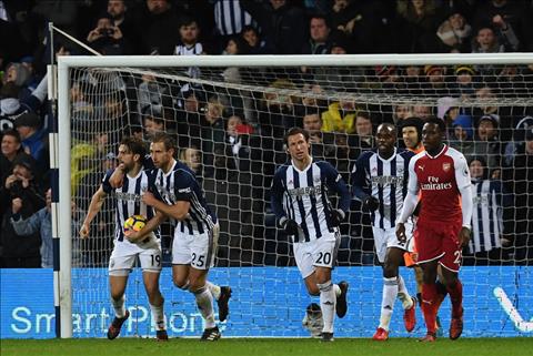 Tong hop West Brom 1-1 Arsenal (Vong 21 Premier League 201718) hinh anh