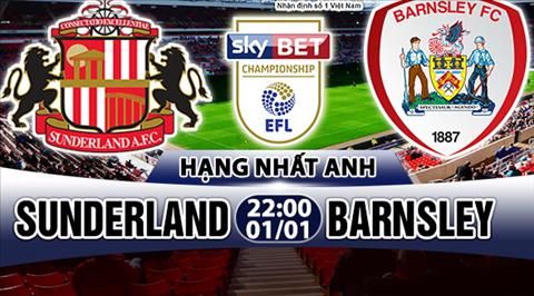 Nhận định Sunderland vs Barnsley 22h00 ngày 1/1 (Hạng Nhất Anh)