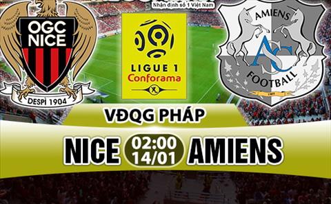 Nhận định Nice vs Amiens 02h00 ngày 14/1 (Ligue 1 2017/18)