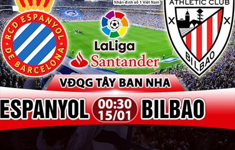 Nhận định Espanyol vs Bilbao 00h30 ngày 15/1 (La Liga 2017/18)