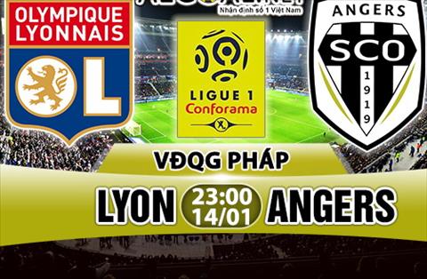 Nhận định Lyon vs Angers 23h00 ngày 14/1 (Ligue 1 2017/18)