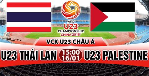 Nhận định U23 Thái Lan vs U23 Palestine 15h00 ngày 16/1 (VCK U23 châu Á 2018)