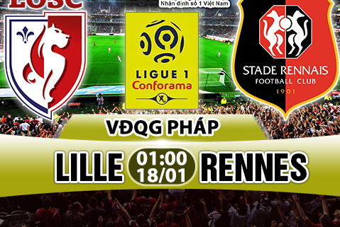 Nhan dinh Lille vs Rennes 01h00 ngay 181 (Ligue 1 201718) hinh anh