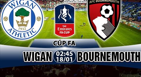 Nhận định Wigan vs Bournemouth 02h45 ngày 18/1 (FA Cup 2017/18)