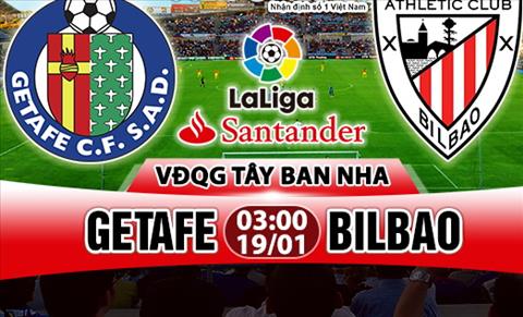 Nhận định Getafe vs Bilbao 03h00 ngày 20/1 (La Liga 2017/18)