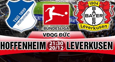 Nhận định Hoffenheim vs Leverkusen 21h30 ngày 20/1 (Bundesliga 2017/18)
