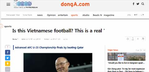 Báo chí Hàn Quốc sốc nặng: Bóng đá Việt Nam đây sao!