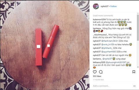 Tiền vệ Hồng Duy vẫn đăng ảnh bán son ngay trước trận gặp U23 Qatar