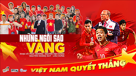 Dan sao Viet hoa chung giong hat co vu U23 Viet Nam vo dich Chau A hinh anh