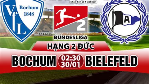 Nhận định Bochum vs Bielefeld 02h30 ngày 30/1 (Hạng 2 Đức)