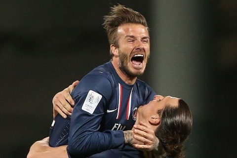 Beckham Se la dieu tuyet voi neu Ibrahimovic chuyen toi MLS hinh anh