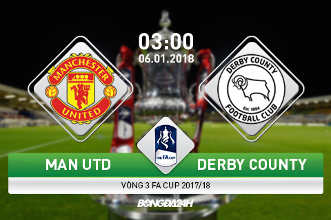 MU 2-0 Derby County: Quỷ đỏ lê bước vào vòng 4 FA Cup nhờ hai bàn thắng muộn