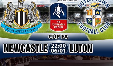 Nhạn dịnh Newcastle vs Luton 22h00 ngày 61 (FA Cup 201718) hinh anh