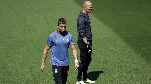 HLV Zidane danh gia cao vai tro cua Cristiano Ronaldo voi Real Madrid.