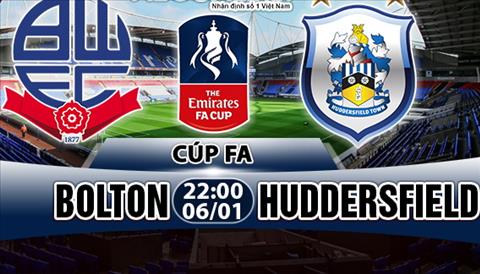 Nhận định Bolton vs Huddersfield 22h00 ngày 6/1 (FA Cup 2017/18)