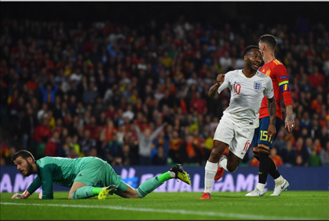 Tây Ban Nha lập kỷ lục ttệ hại sau trận thua 2-3 trước Anh hình ảnh
