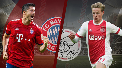 Nhận định Bayern Munich vs Ajax 02h00 ngày 3/10 (Champions League 2018/19)