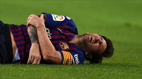 HLV Ernesto Valverde nói về chân thương của Lionel Messi hình ảnh