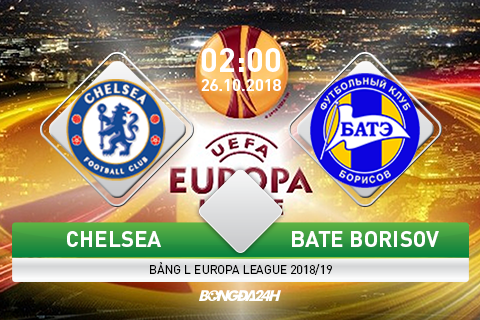 Nhận định Chelsea vs BATE Borisov (2h00 ngày 26/10): Bài toán Eden Hazard