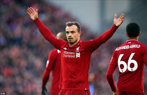 Galatasaray muốn mua Xherdan Shaqiri của Liverpool hình ảnh