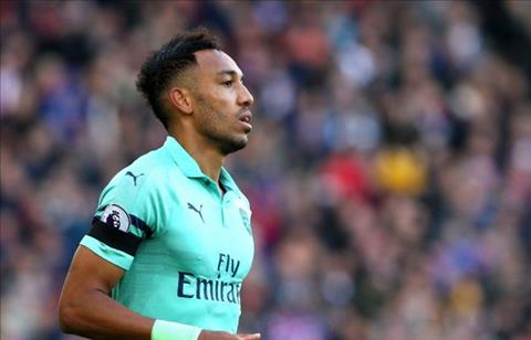 Aubameyang trận Arsenal vs Crystal Palace bất mãn với HLV Emery hình ảnh