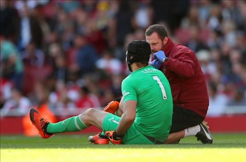Xác định thời gian chấn thương của Petr Cech lành lặn hình ảnh