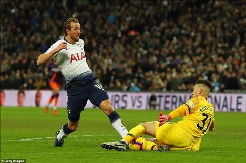 Harry Kane Tottenham vs Man City