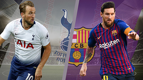 Kết quả Tottenham vs Barca trận đấu bảng B Champions League 2018/19