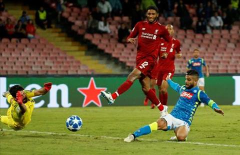 Thống kê Napoli vs Liverpool - Bảng C Champions League 201819 hình ảnh