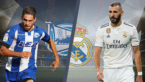 Kết quả Alaves vs Real Madrid trận đấu vòng 8 La Liga 2018/19