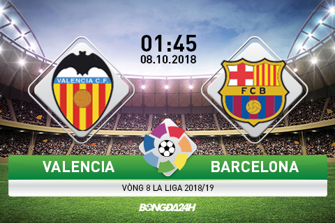 Nhận định Valencia vs Barca (1h45 ngày 8/10): Trở lại bản ngã