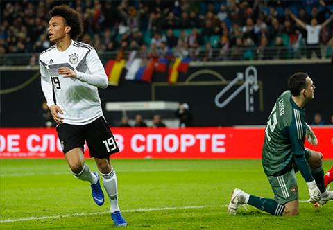 Đức 3-0 Nga: Sao Man City lần đầu nổ súng cho Mannschaft