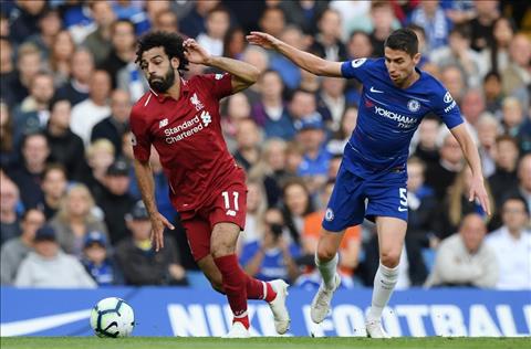 Liverpool vs Chelsea Salah va Jorginho